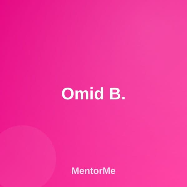 Omid B. — داستان موفقیت MentorMe